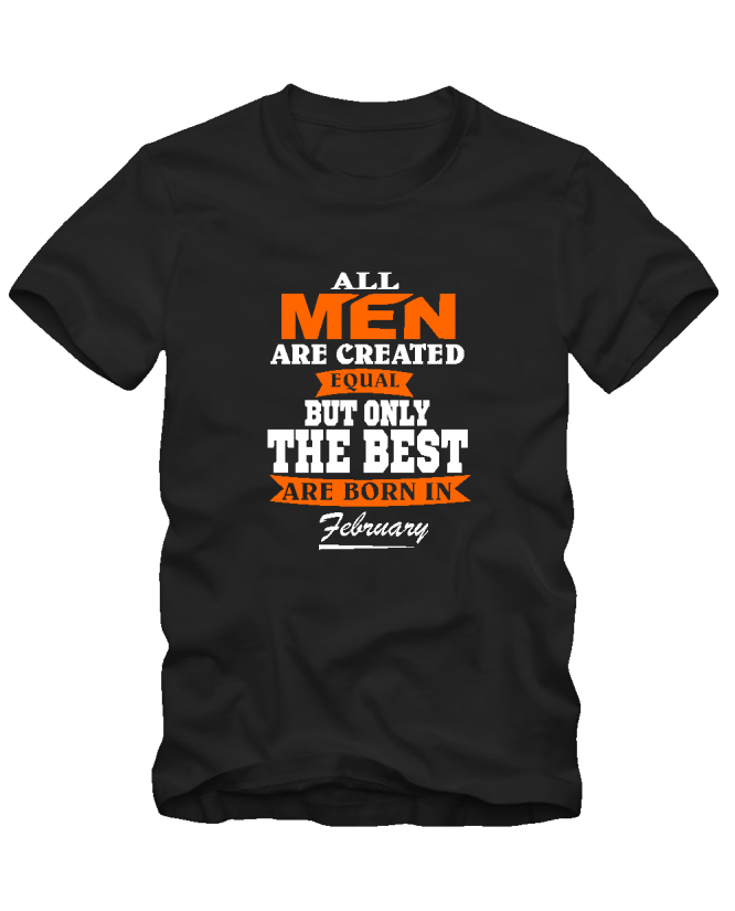 All men february